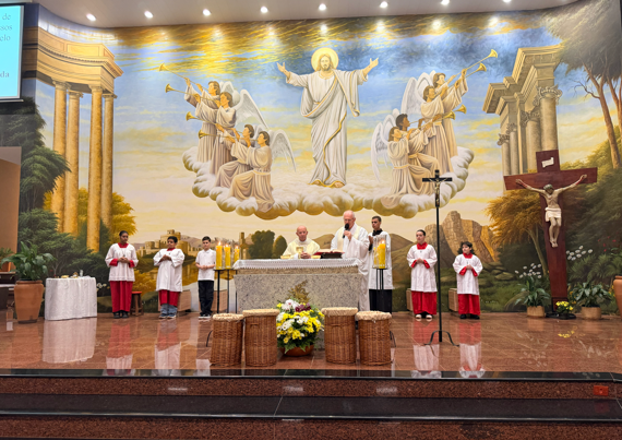 Diocese de Naviraí celebra a Festa de São João Calábria na Paróquia Santo Antônio de Pádua