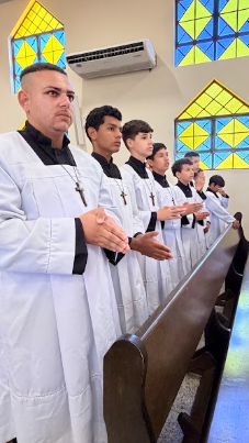 Forania de Nova Andradina realiza Encontro de Coroinhas e Servidores do Altar em Batayporã